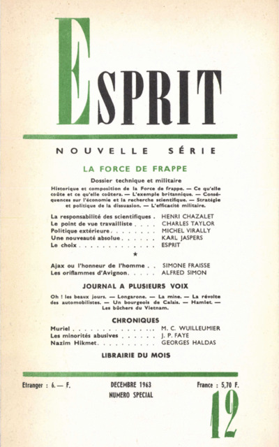 LA FORCE DE FRAPPE
