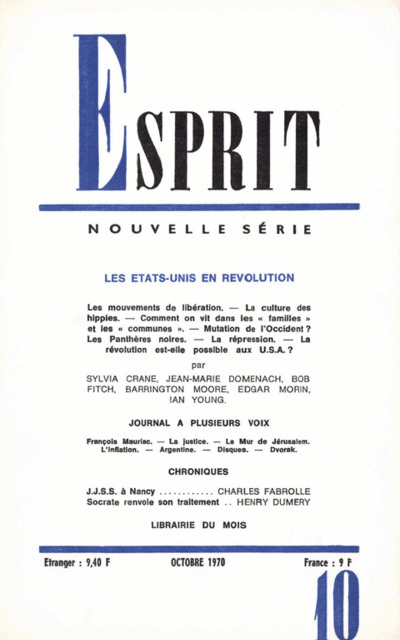 LES ETATS-UNIS EN REVOLUTION