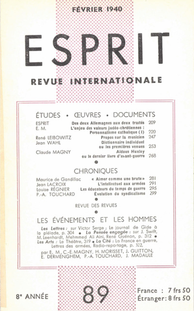 février 1940