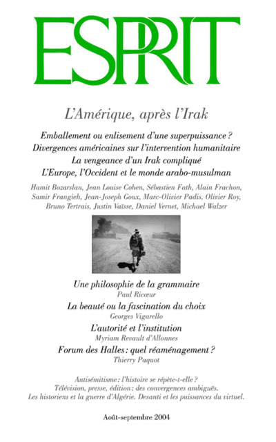 L’Amérique, après l’Irak