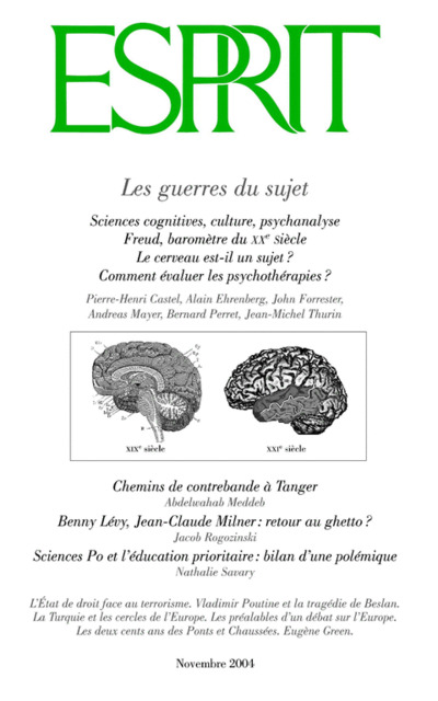 Les guerres du sujet