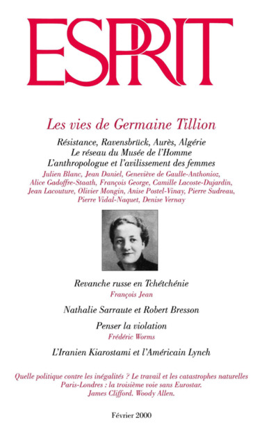 Les vies de Germaine Tillion