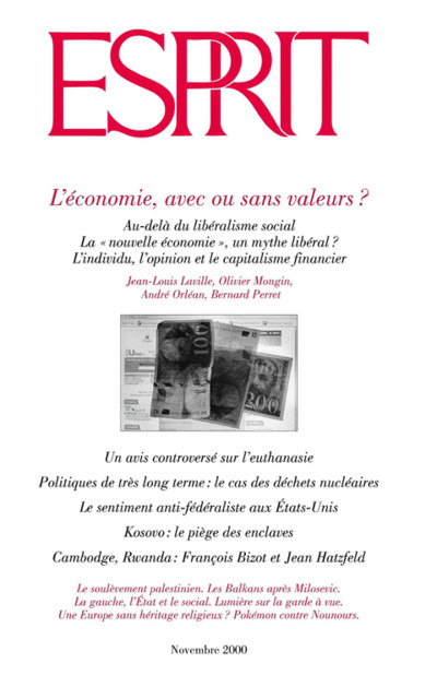 L’économie, avec ou sans valeurs ?
