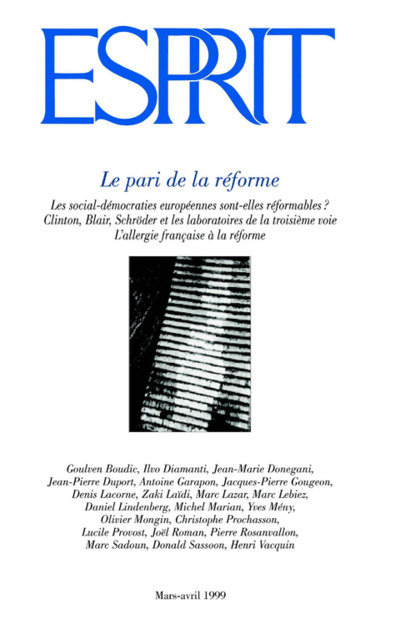 Le pari de la réforme