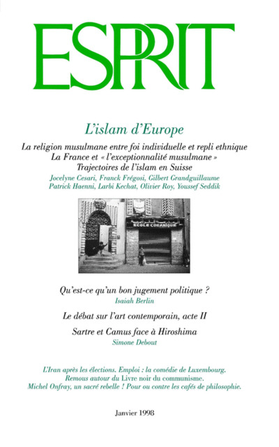 L’islam d’Europe