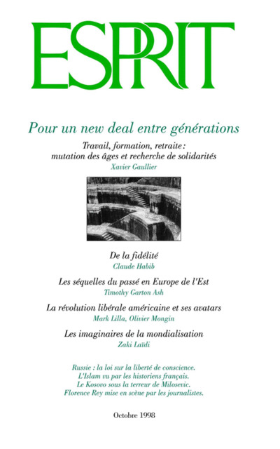Pour un new deal entre générations