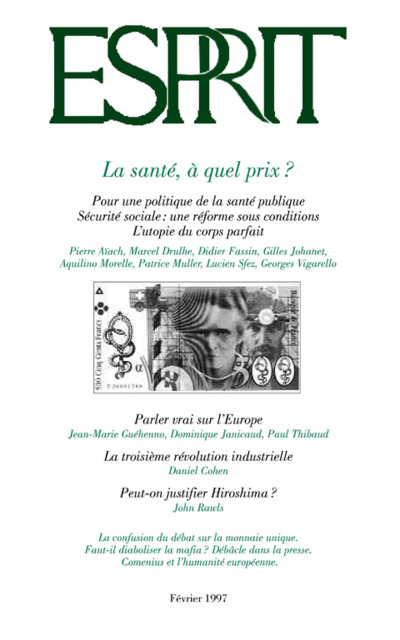 La santé, à quel prix ?