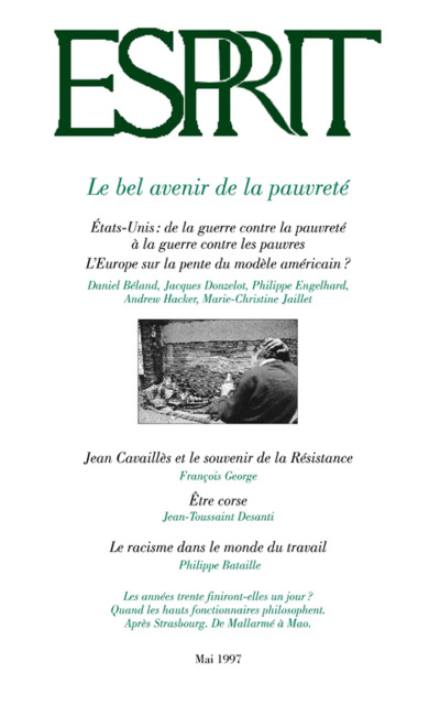 Le bel avenir de la pauvreté