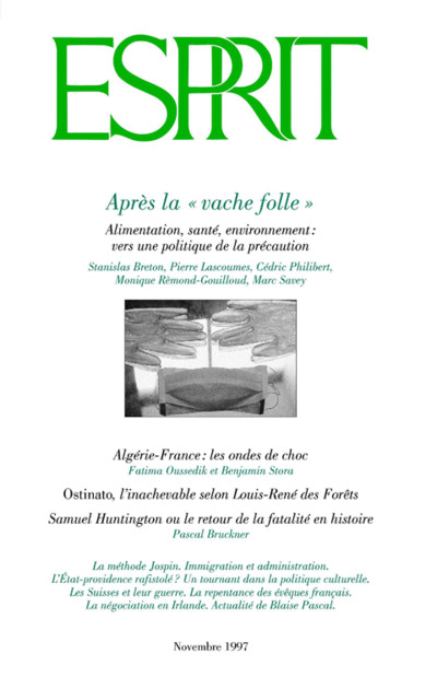 Après la « vache folle »