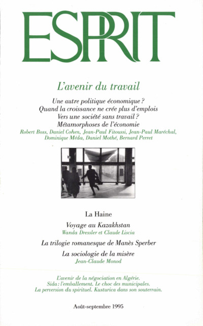 L’avenir du travail