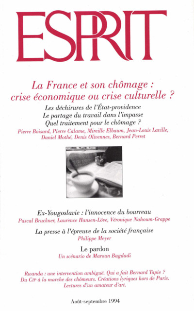 La France et son chômage