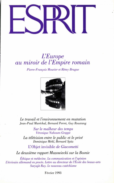 L’Europe au miroir de l’Empire romain