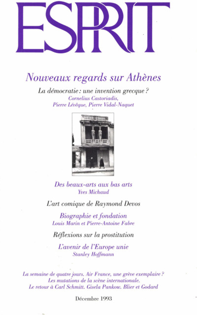 Nouveaux regards sur Athènes