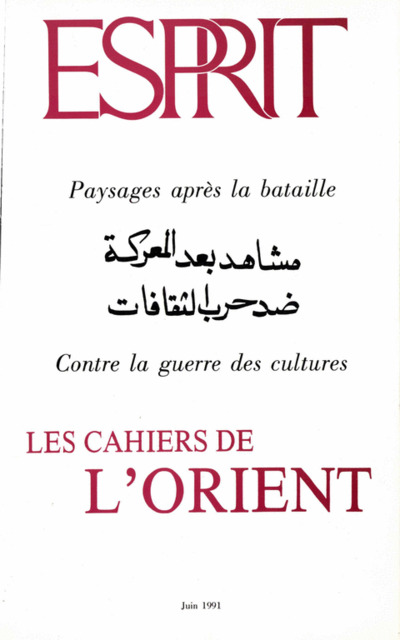 Paysages après la bataille. Contre la guerre des cultures