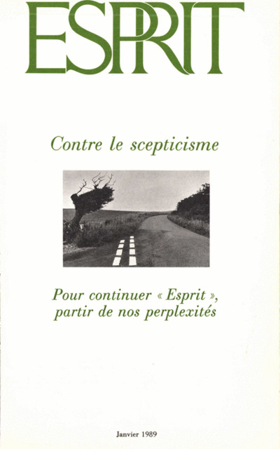 Face au scepticisme