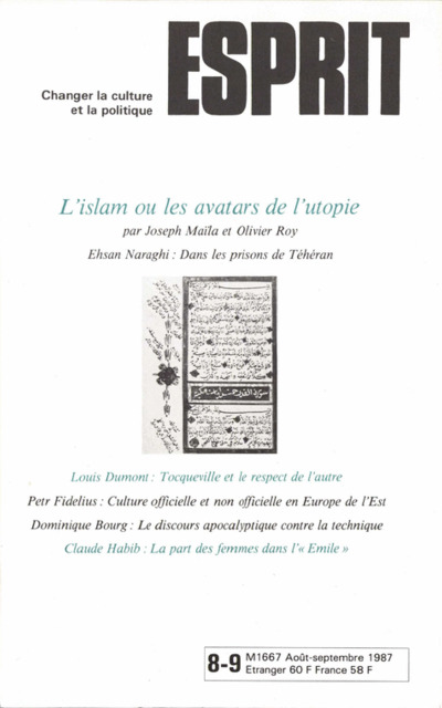 L’Islam ou les avatars de l’utopie