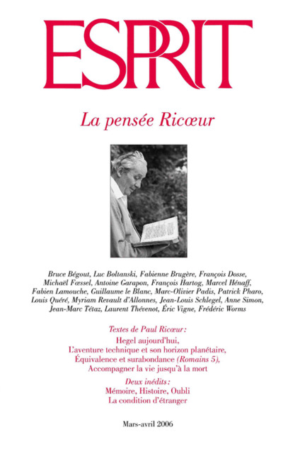 La pensée Ricoeur