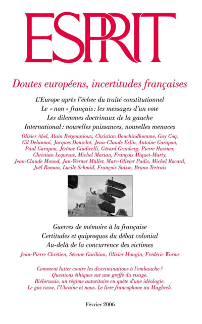 Doutes européens, incertitudes françaises
