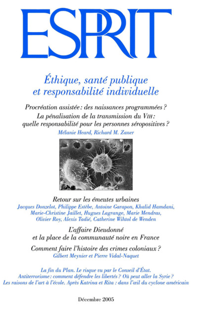Éthique, santé publique et responsabilité individuelle