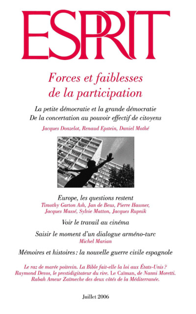 Forces et faiblesses de la participation