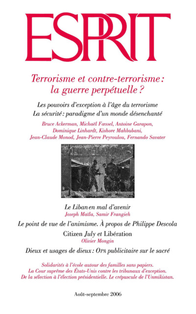 Terrorisme et contre-terrorisme : la guerre perpétuelle ?
