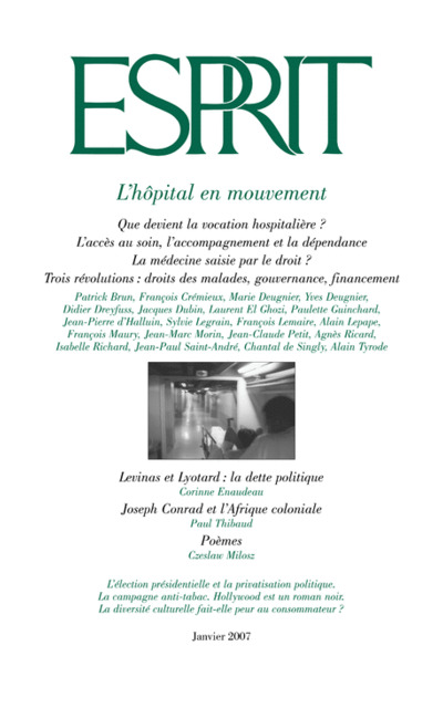L’hôpital en mouvement