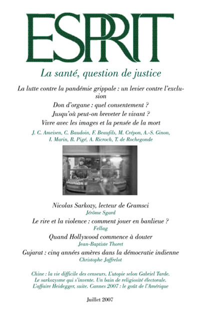 La santé, question de justice