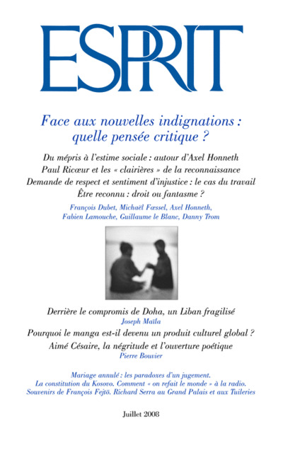 Face aux nouvelles indignations : quelle pensée critique ?