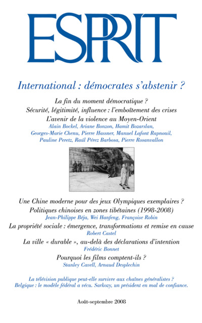 International : démocrates s’abstenir ?