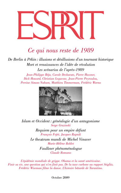 Ce qui nous reste de 1989