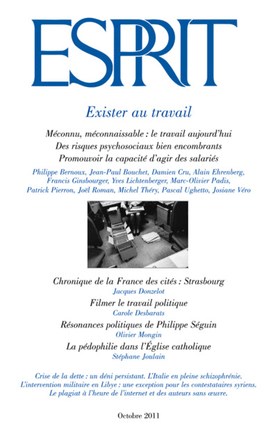 Exister au travail