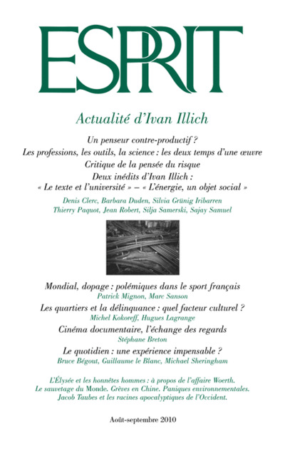 Actualité d’Ivan Illich