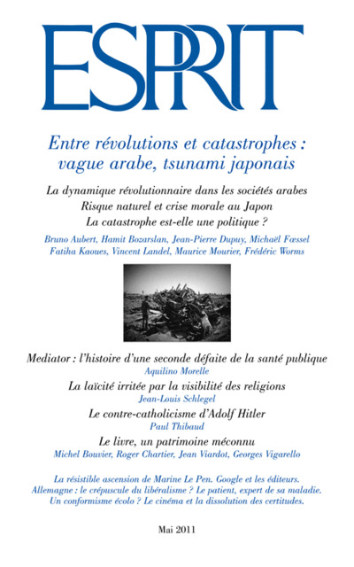 Entre révolutions et catastrophes : vague arabe, tsunami japonais