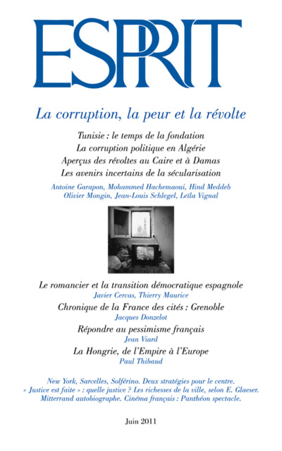 La corruption, la peur et la révolte