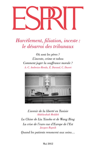 Harcèlement, filiation, inceste : le désarroi des tribunaux