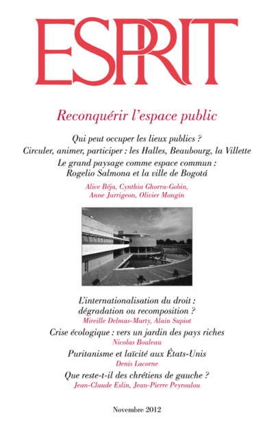 Reconquérir l’espace public