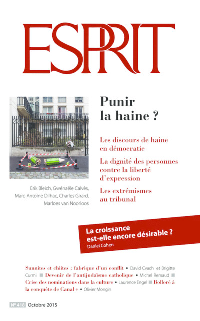 Punir la haine ?