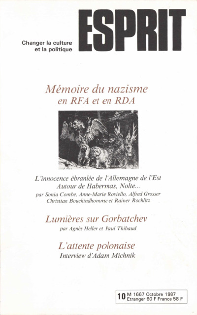 Mémoire du nazisme en RFA et en RDA