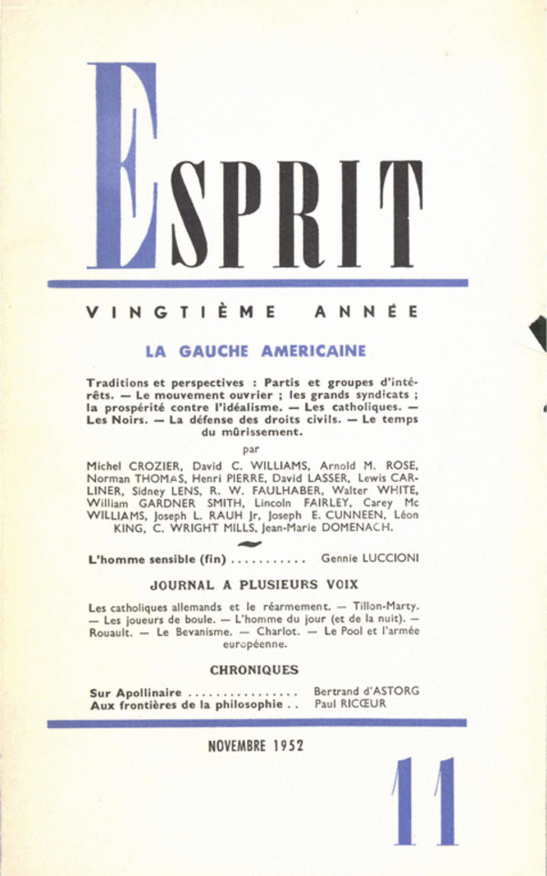 LA GAUCHE AMERICAINE