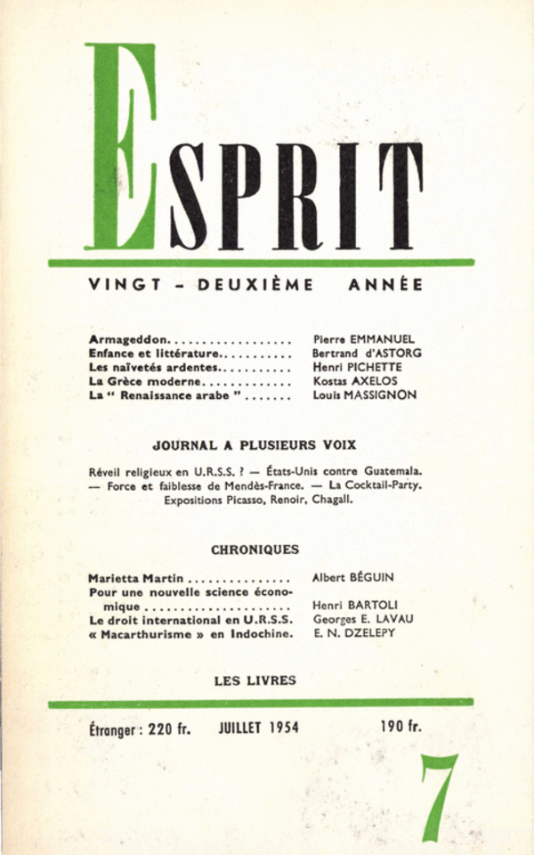 juillet 1954