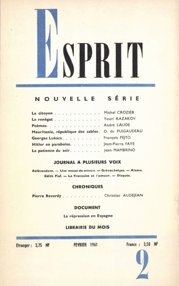 février 1961