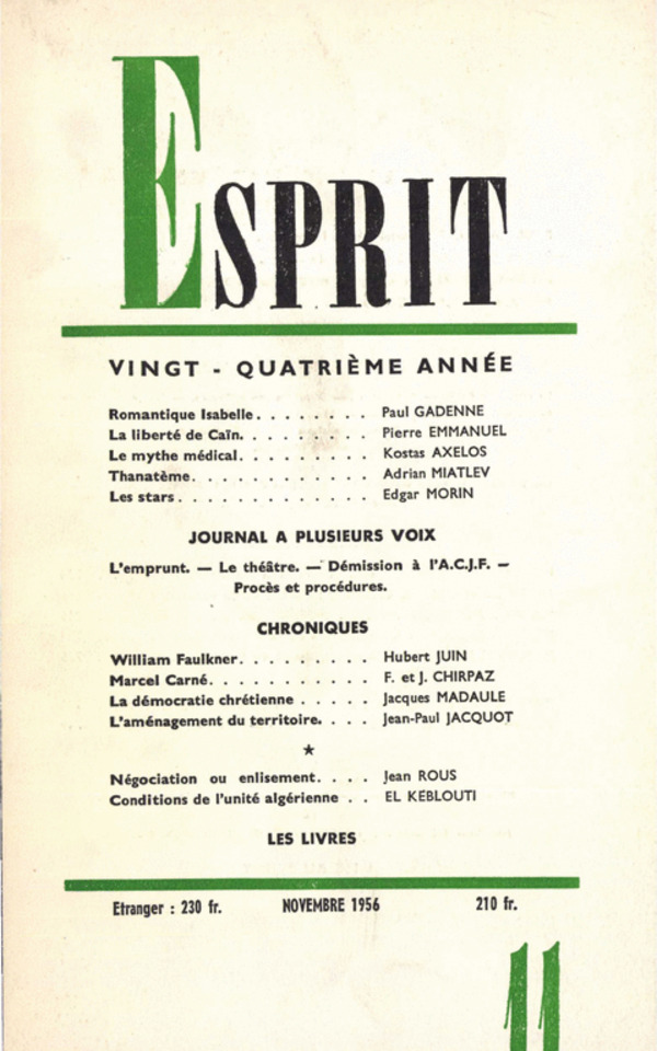 novembre 1956