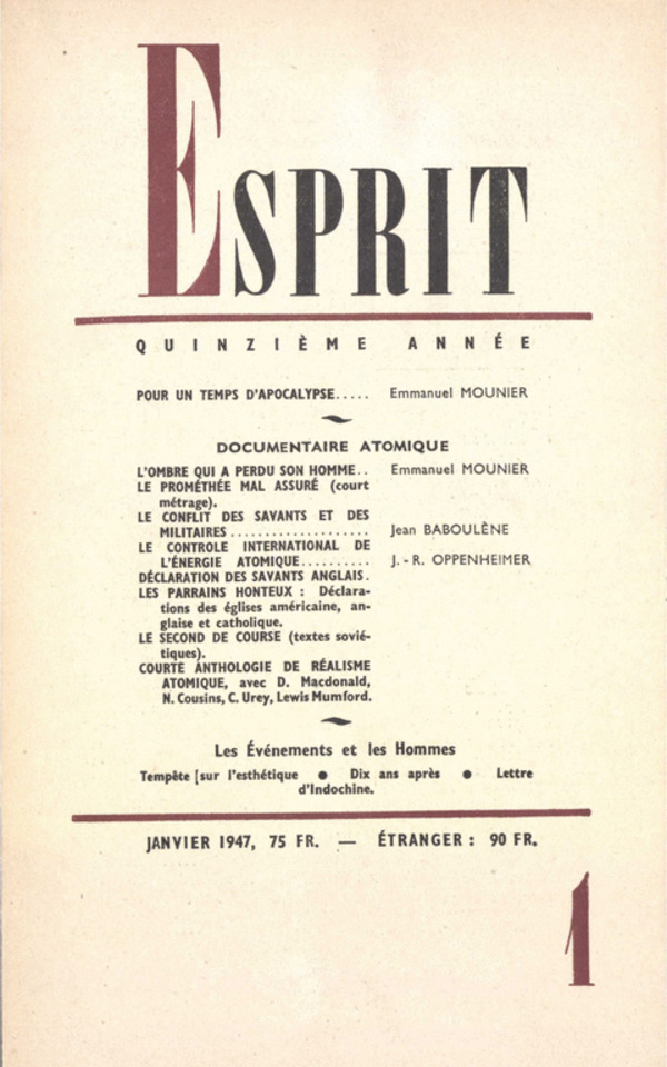 DOCUMENTAIRE ATOMIQUE