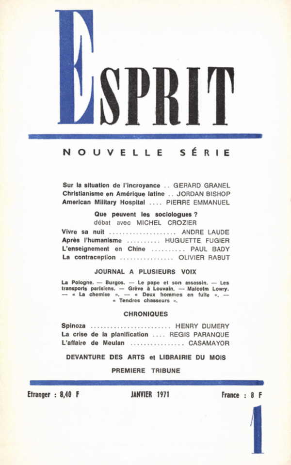 janvier 1971