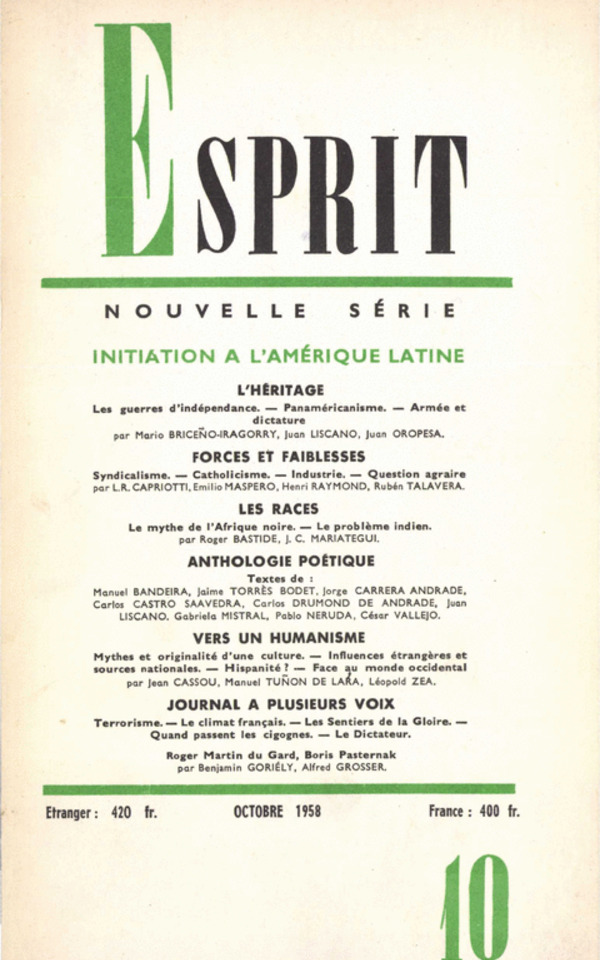 INITIATION A L’AMERIQUE LATINE