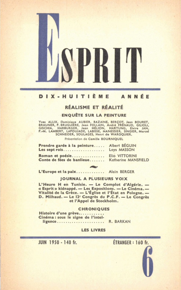 REALISME ET REALITE