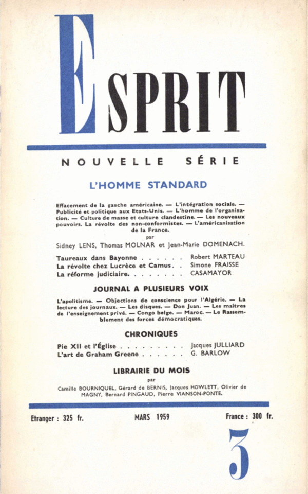 L’HOMME STANDARD