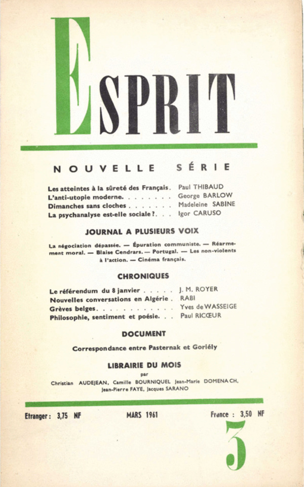 mars 1961