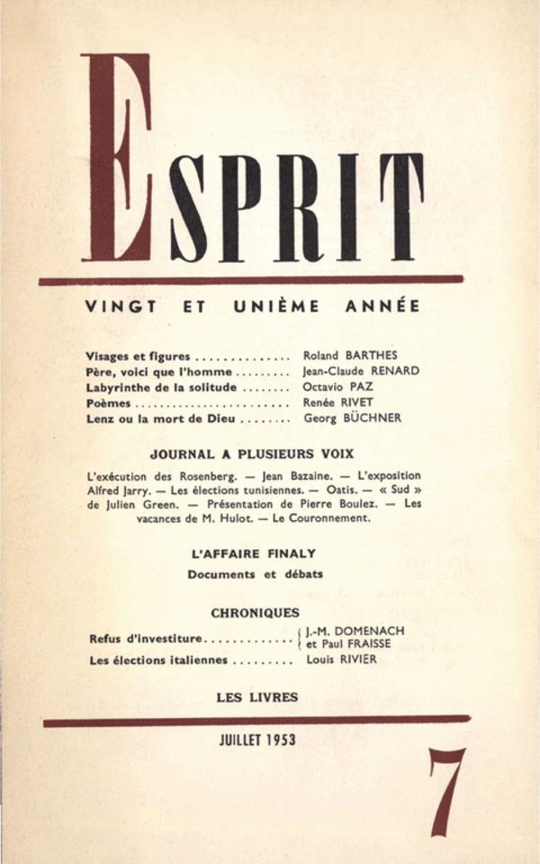 juillet 1953