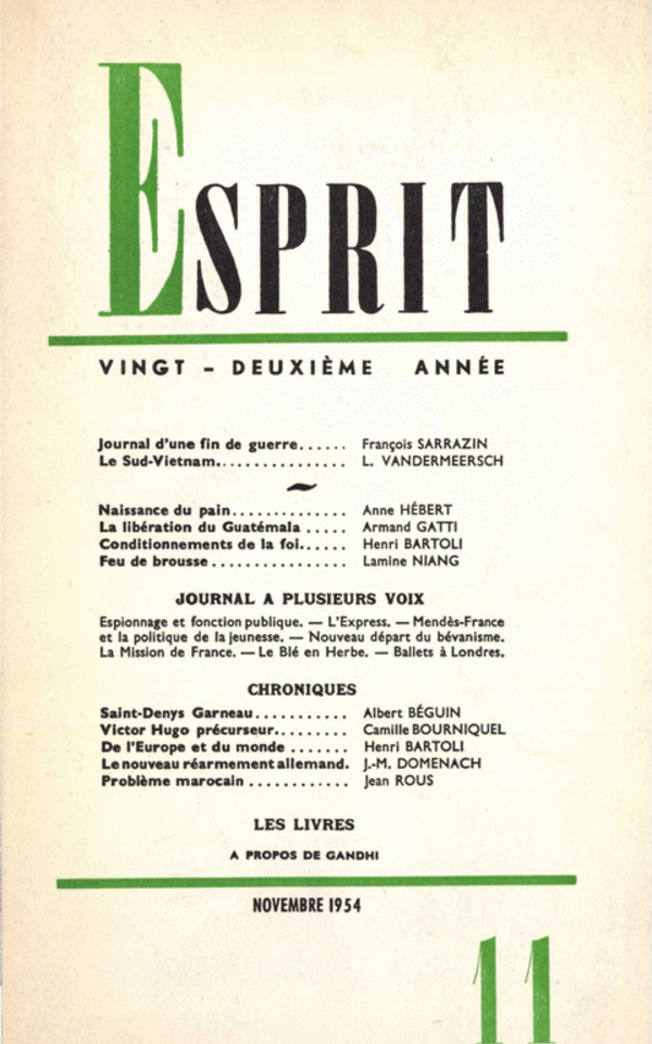 novembre 1954